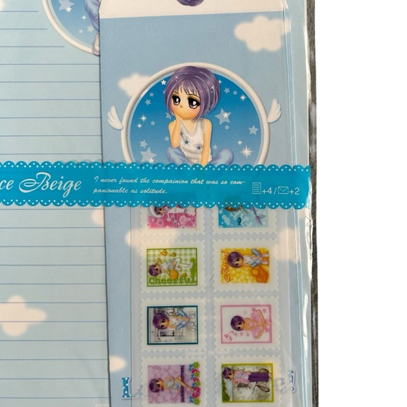 Vintage Sunflower Fancy Elegance Beige Letter Set Y2K Korean Stationary Kawaii - Picture 4 of 6